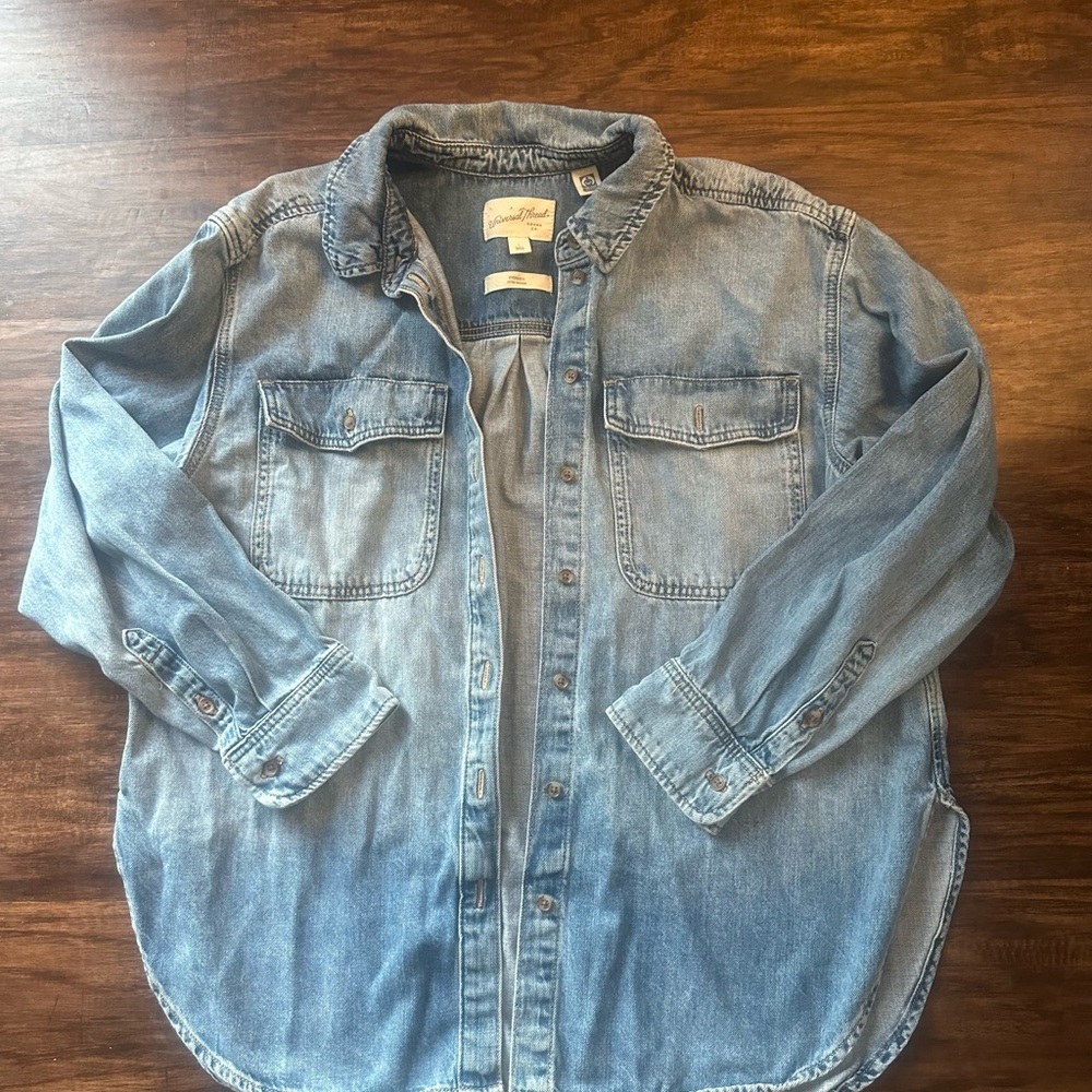 Universal Thread Light Blue Jean Jacket